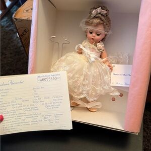 Madame Alexander Doll - “Dance of the Flowers”. New in box with tags & Cert